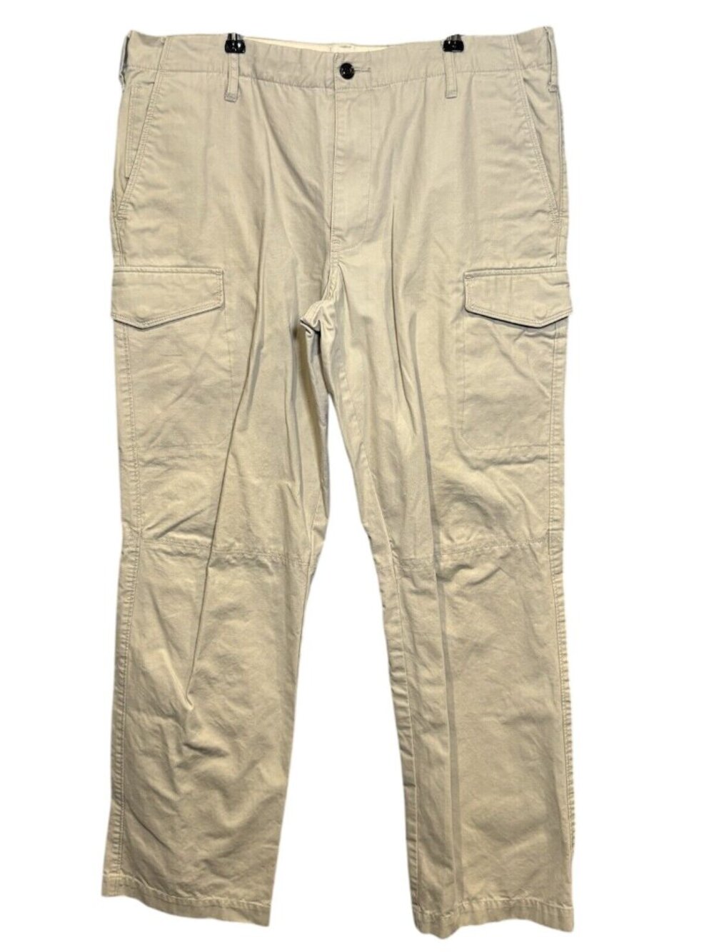 Dockers Mens Beige Cargo Pants D2 Straight Fit 36 x 34 100% Cotton Made In China